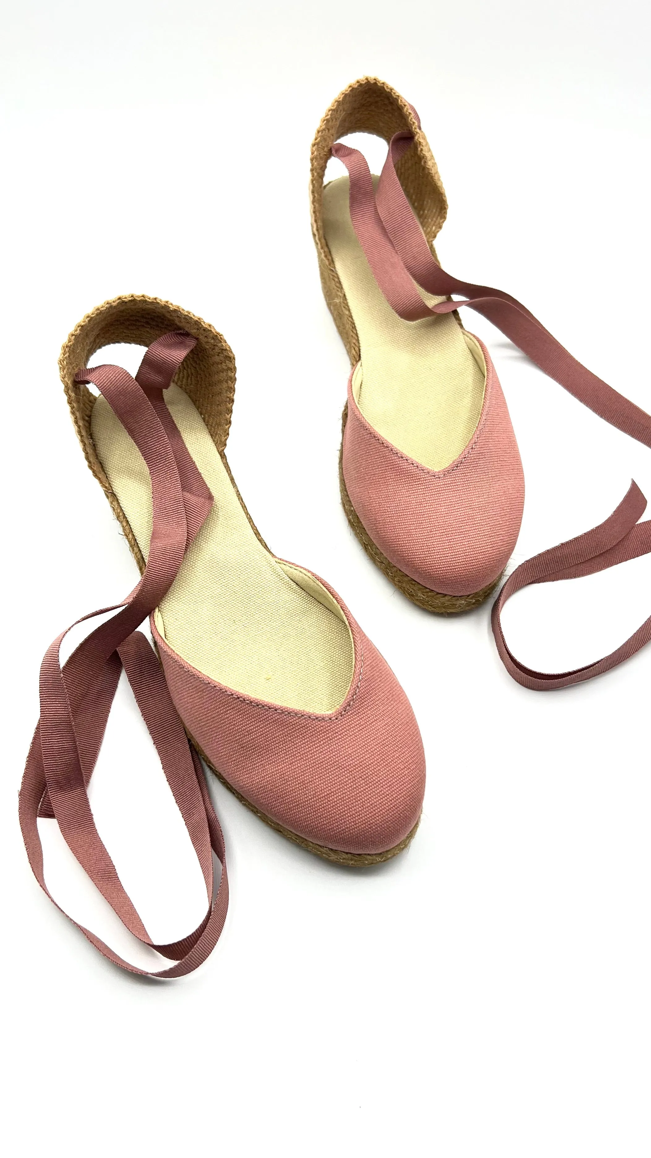 Heart shaped wedge Espadrille