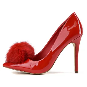 High Heel Pump Cyrus-01 Red