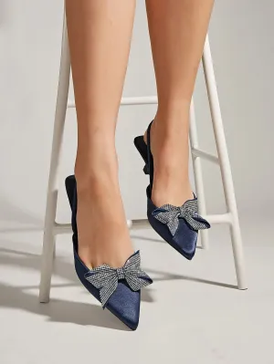 High Heel Slingback Pumps