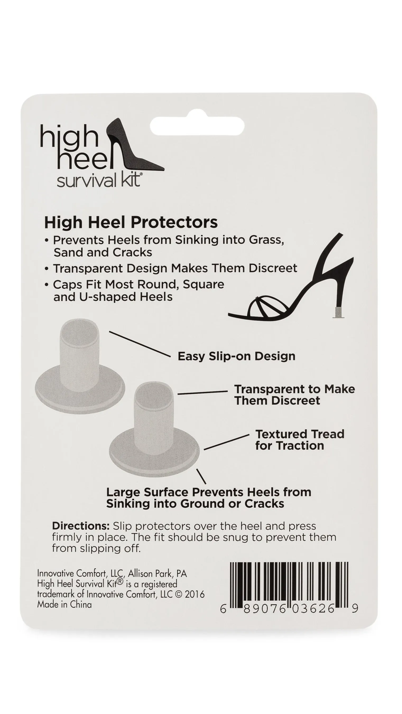 High Heel Survival Kit - High Heel Protectors – Walk Anywhere with Confidence