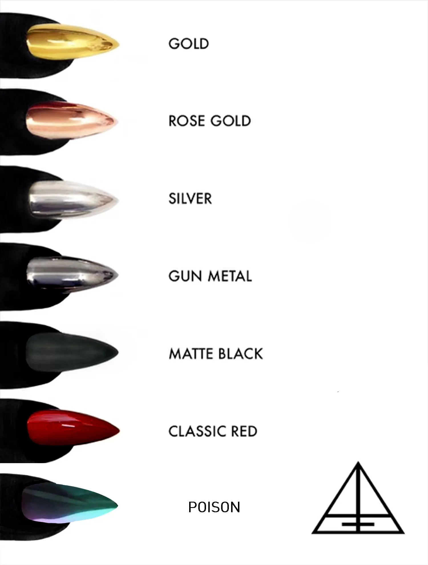 IN STOCK BLACK SARAH NAIL GLOVES