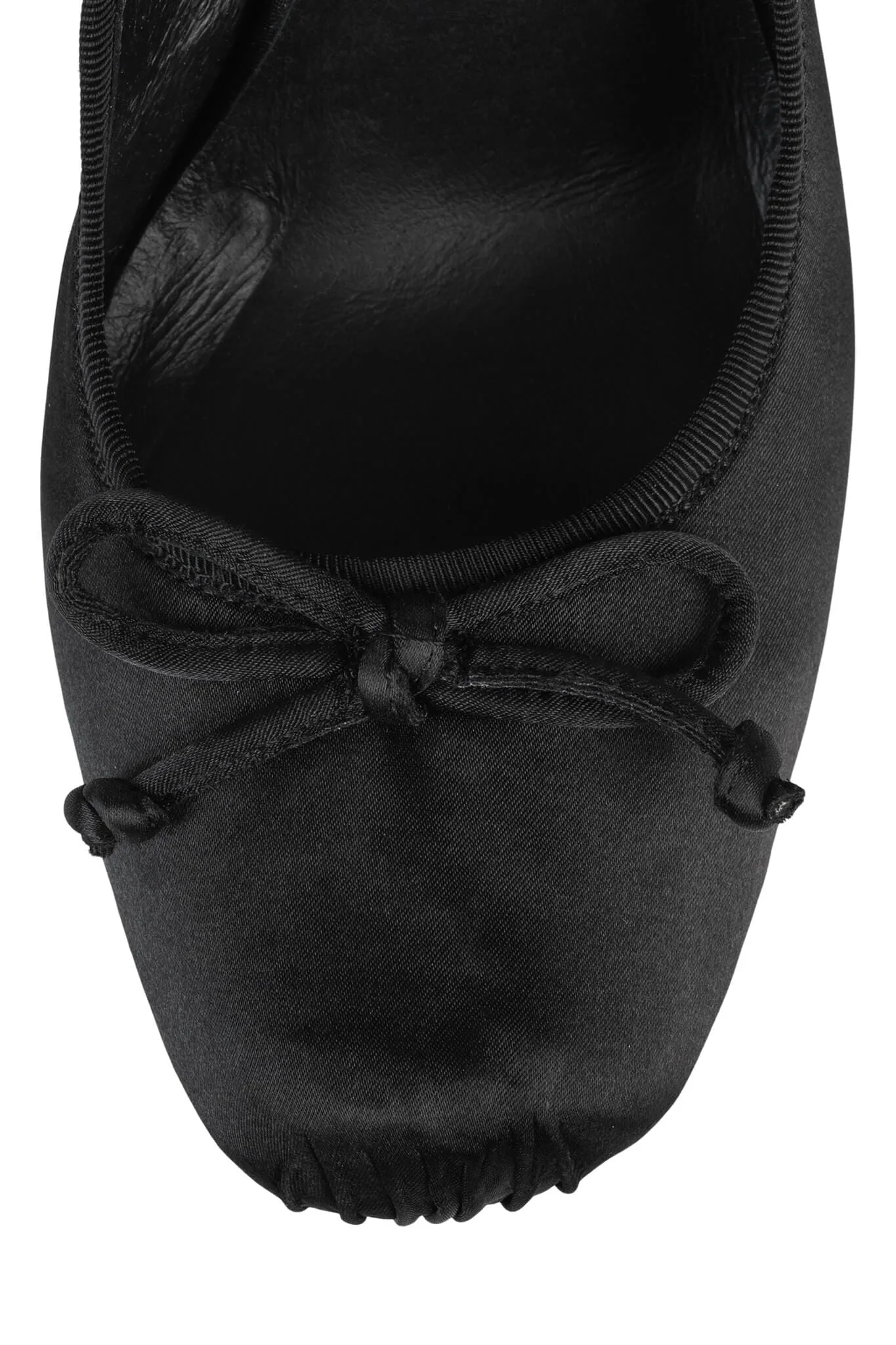 JEFFREY CAMPBELL NYMPHA WOMEN HEELS Black Satin