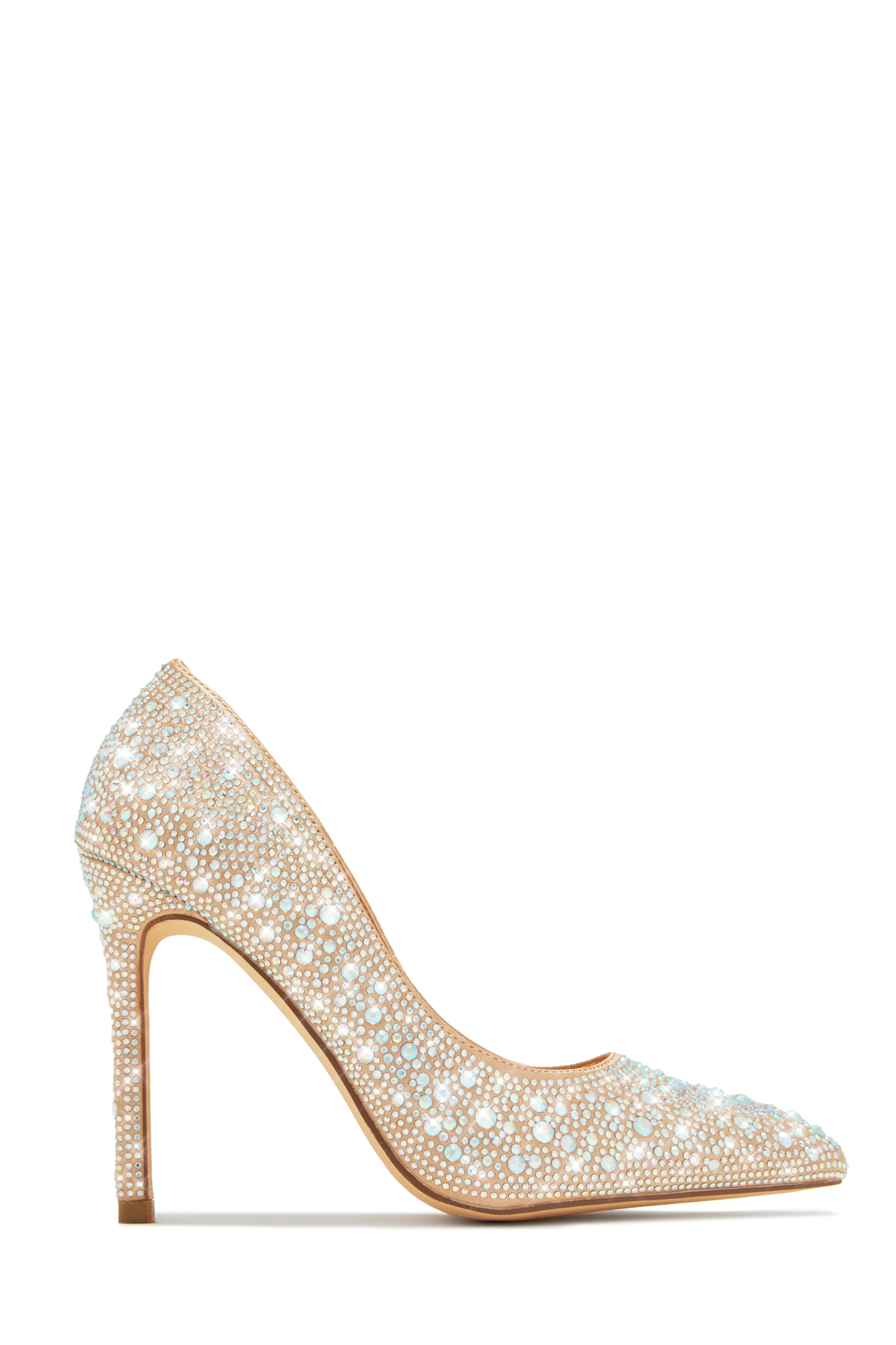 Kelly Embellished High Heel Pumps - Red