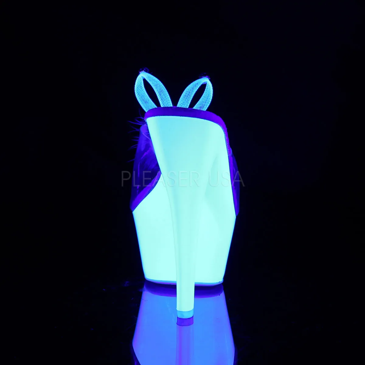 KISS-201BUNNY  Clear/Neon White