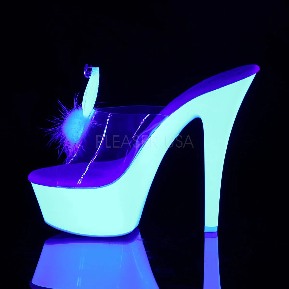 KISS-201BUNNY  Clear/Neon White