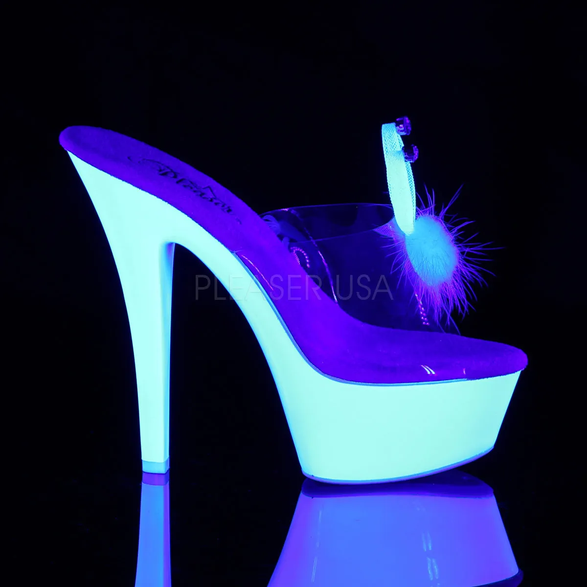 KISS-201BUNNY  Clear/Neon White