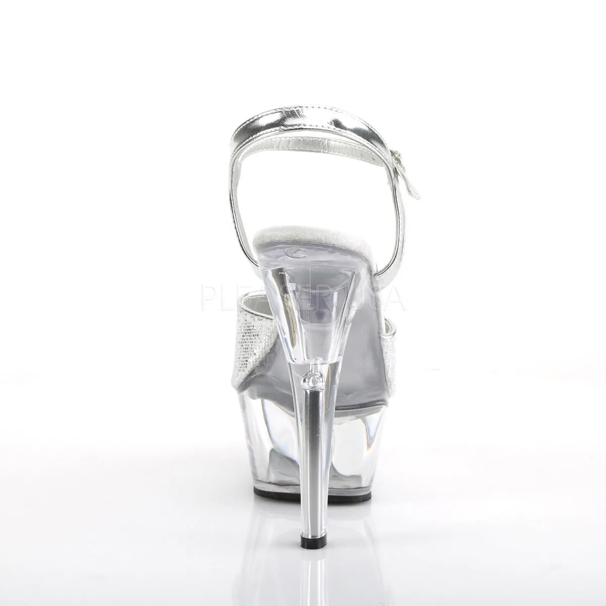 KISS-210  Silver Multi Glitter/Clear