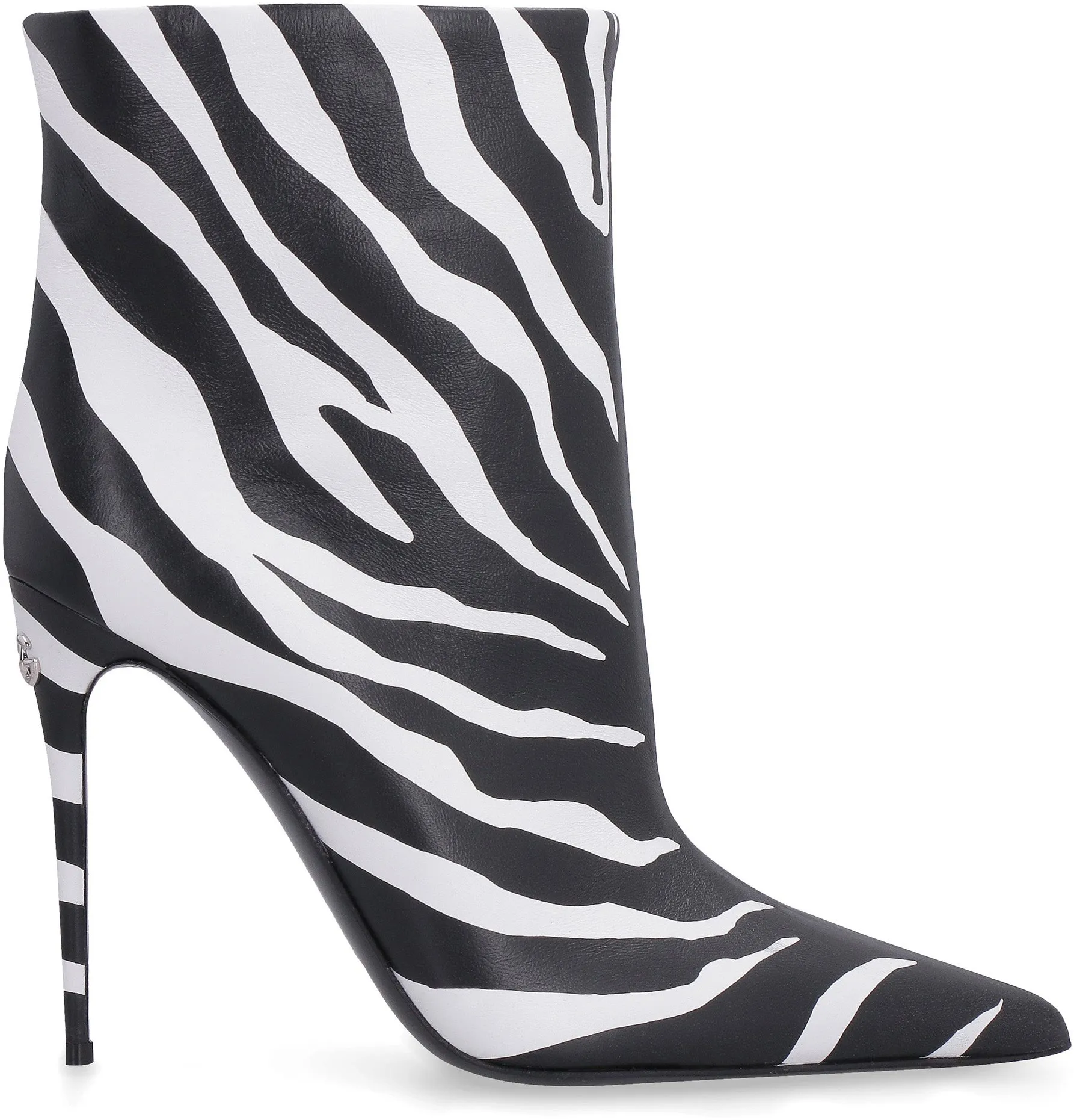 Leather ankle boots