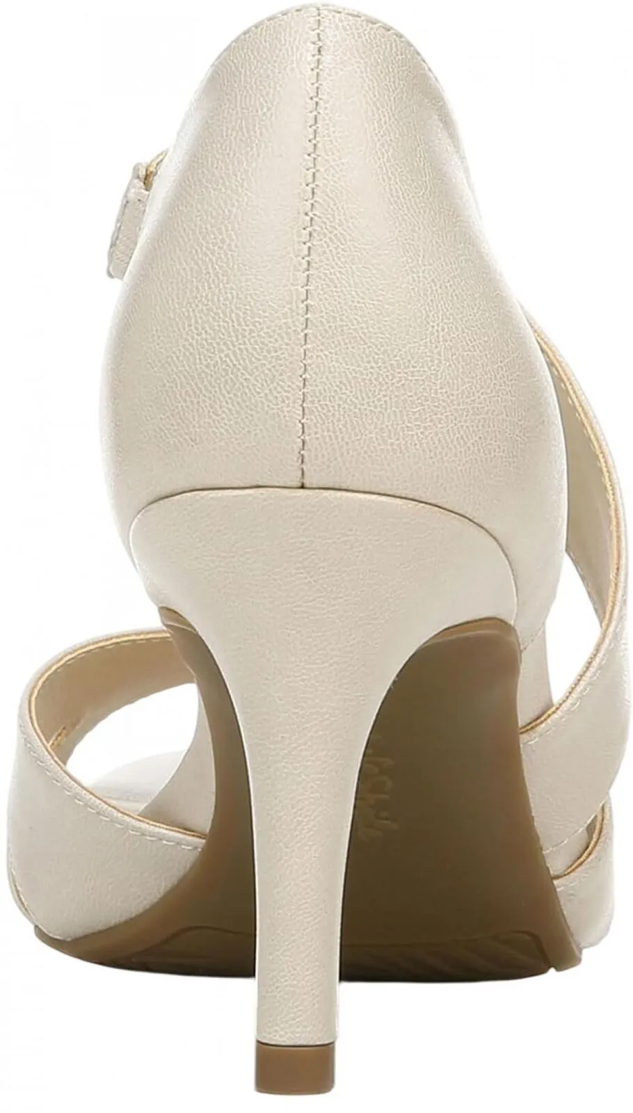 Lifestride Womens Mega Dress Heels H5058S1-250 Almond Milk Off White 7M