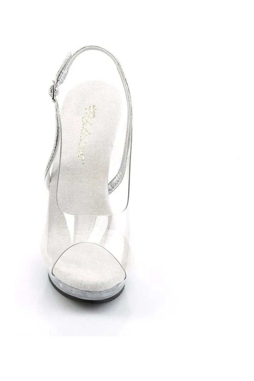 LIP-150 Sandal | Clear Vinyl