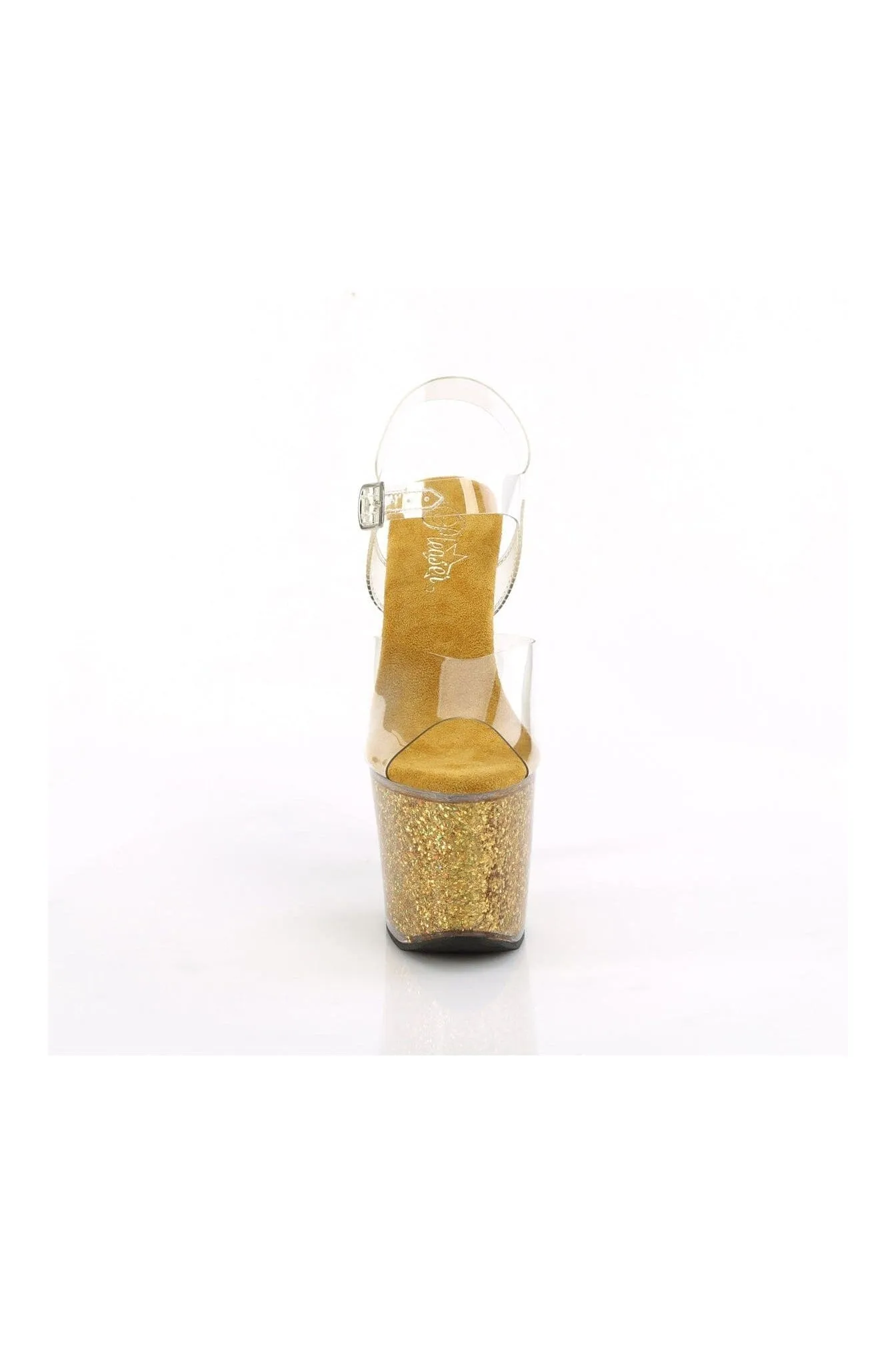 LOVESICK-708SG Clear Vinyl Sandal