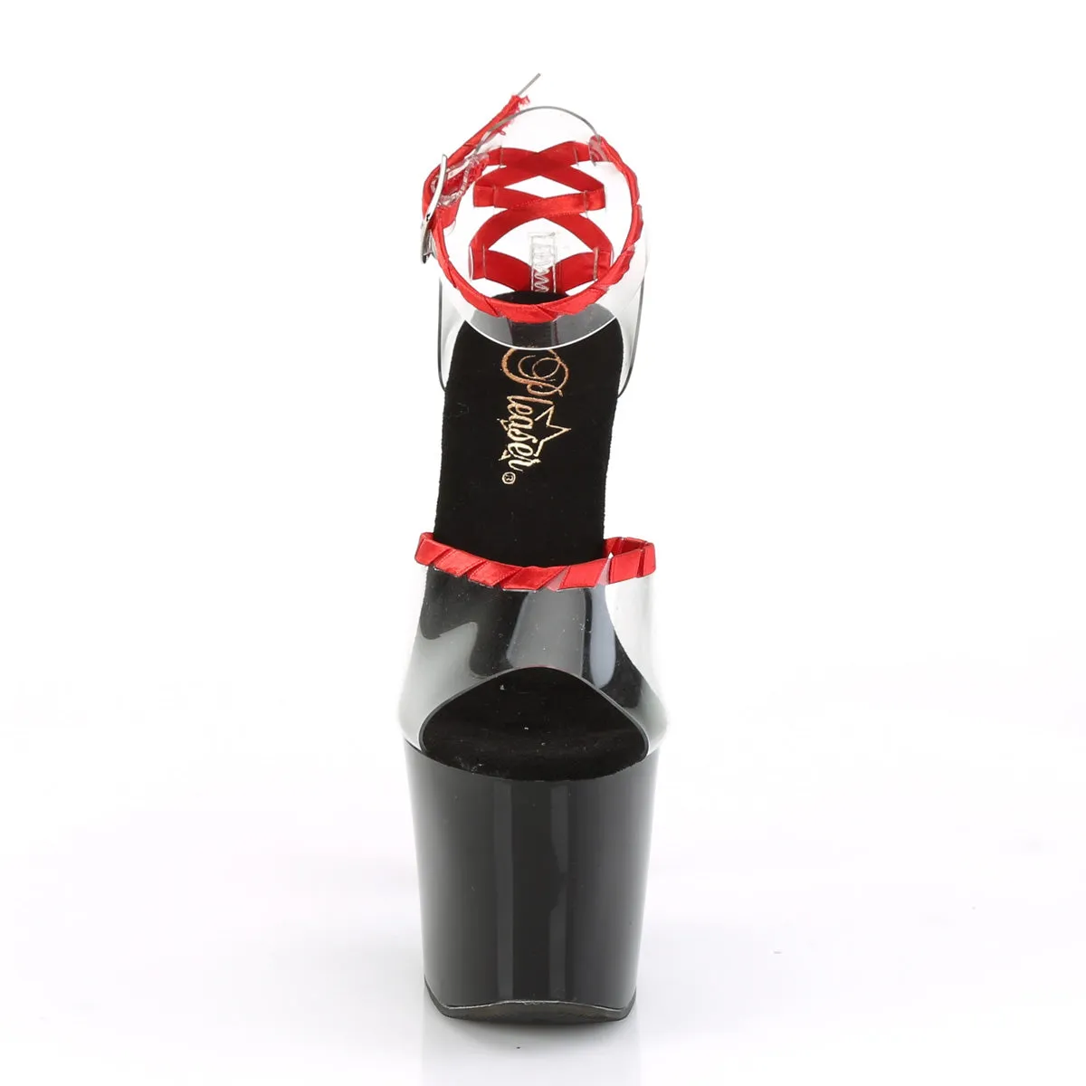 LOVESICK-712  Clear-Red/Black-Red