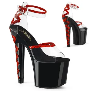 LOVESICK-712  Clear-Red/Black-Red