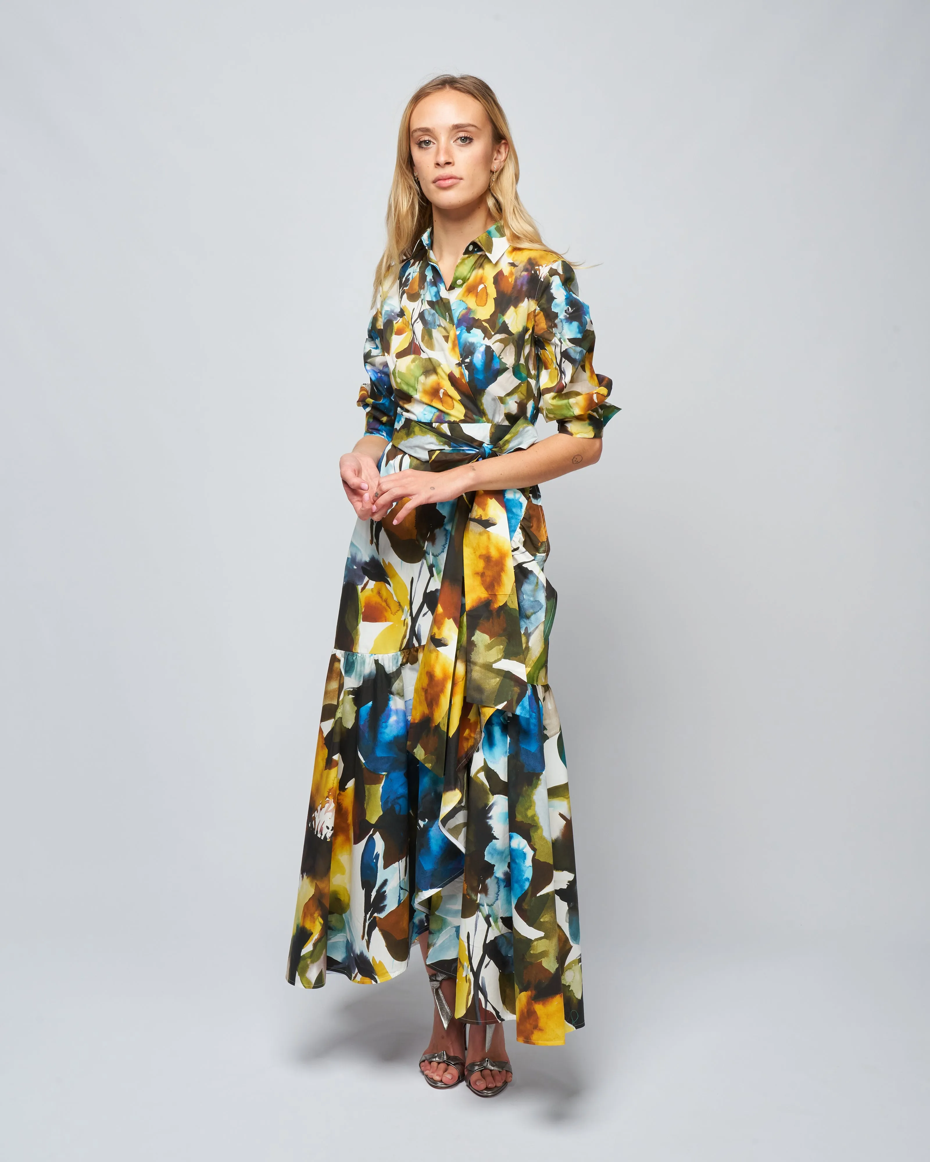 madlyn105 dress - watercolor floral