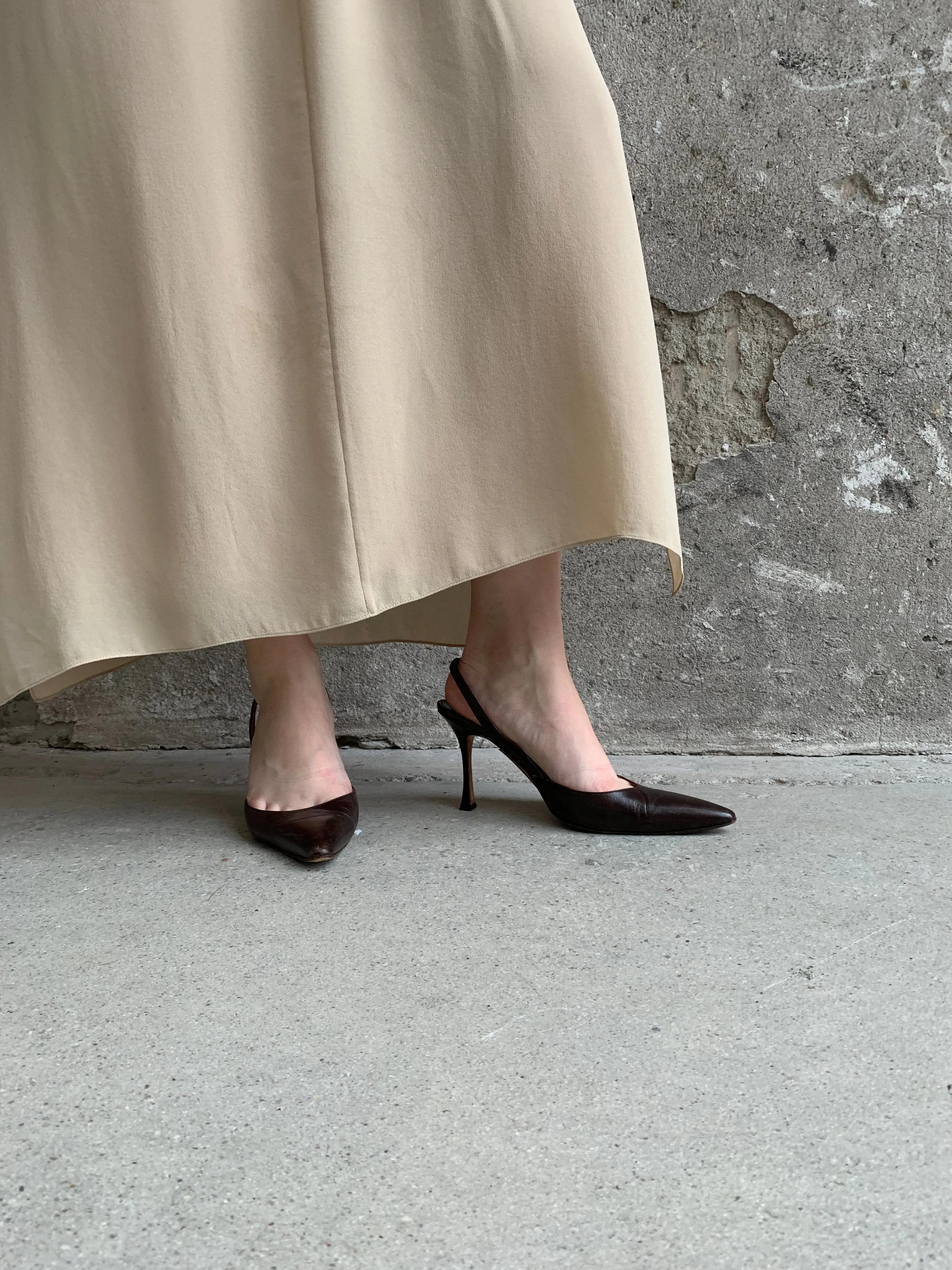 Manolo Blahnik slingbacks