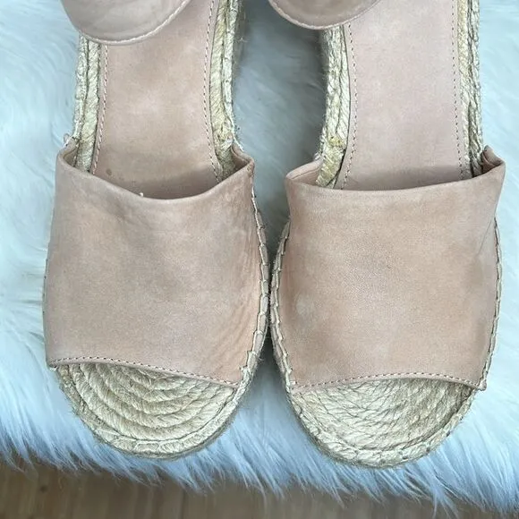 Marc Fisher Alida Espadrille Wedge Sandal Sz 11