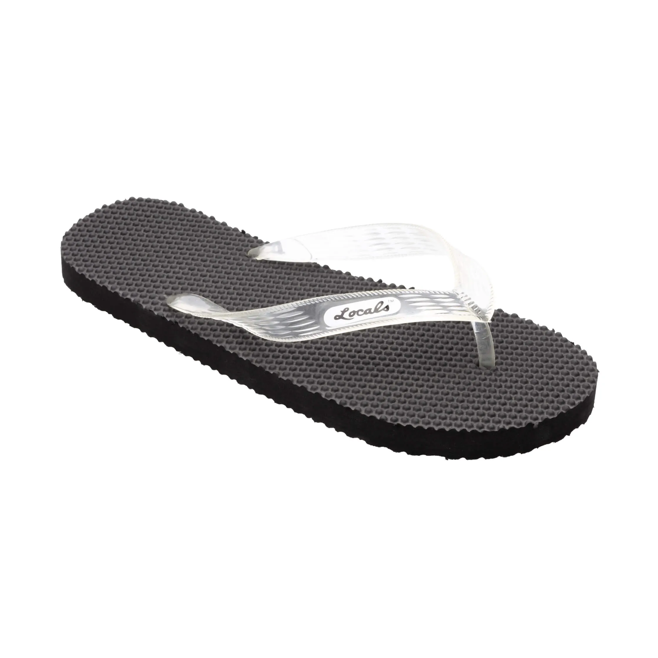 Massage Women's Clear Strap Slippah
