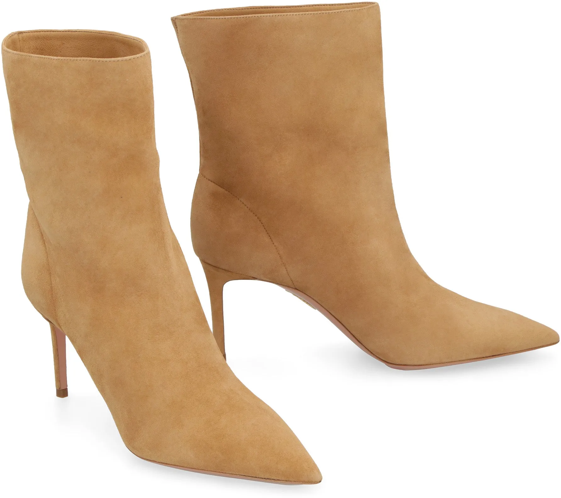 Matignon suede pointy-toe ankle boots