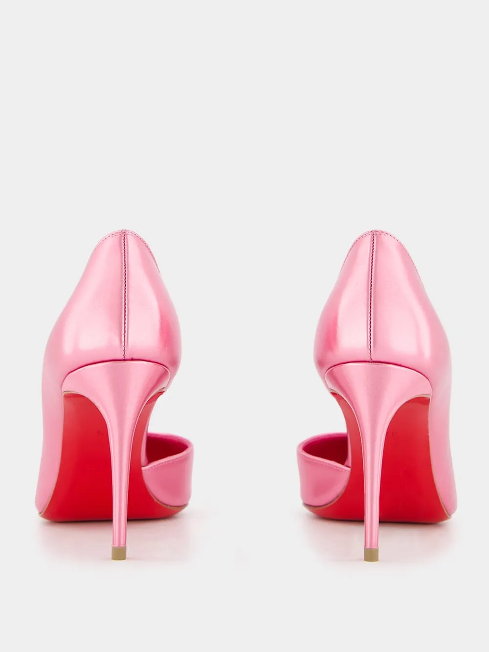 Metallic Pink Iriza 85mm Pumps