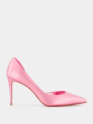 Metallic Pink Iriza 85mm Pumps