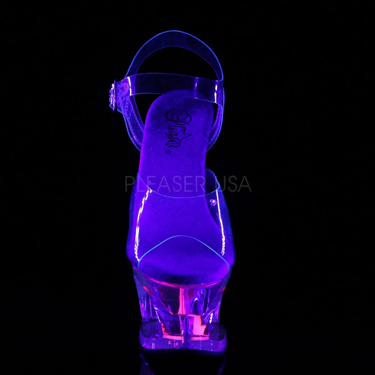 MOON-708CAT  Clear/Clear-Neon Pink