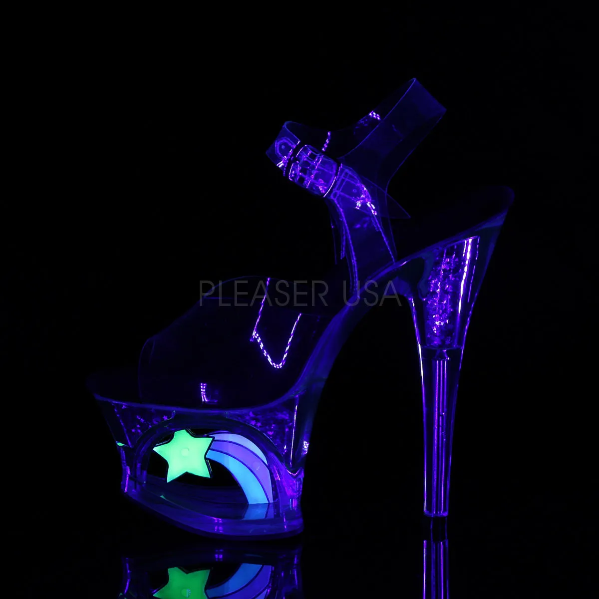 MOON-708RSS  Clear-Black/Clear