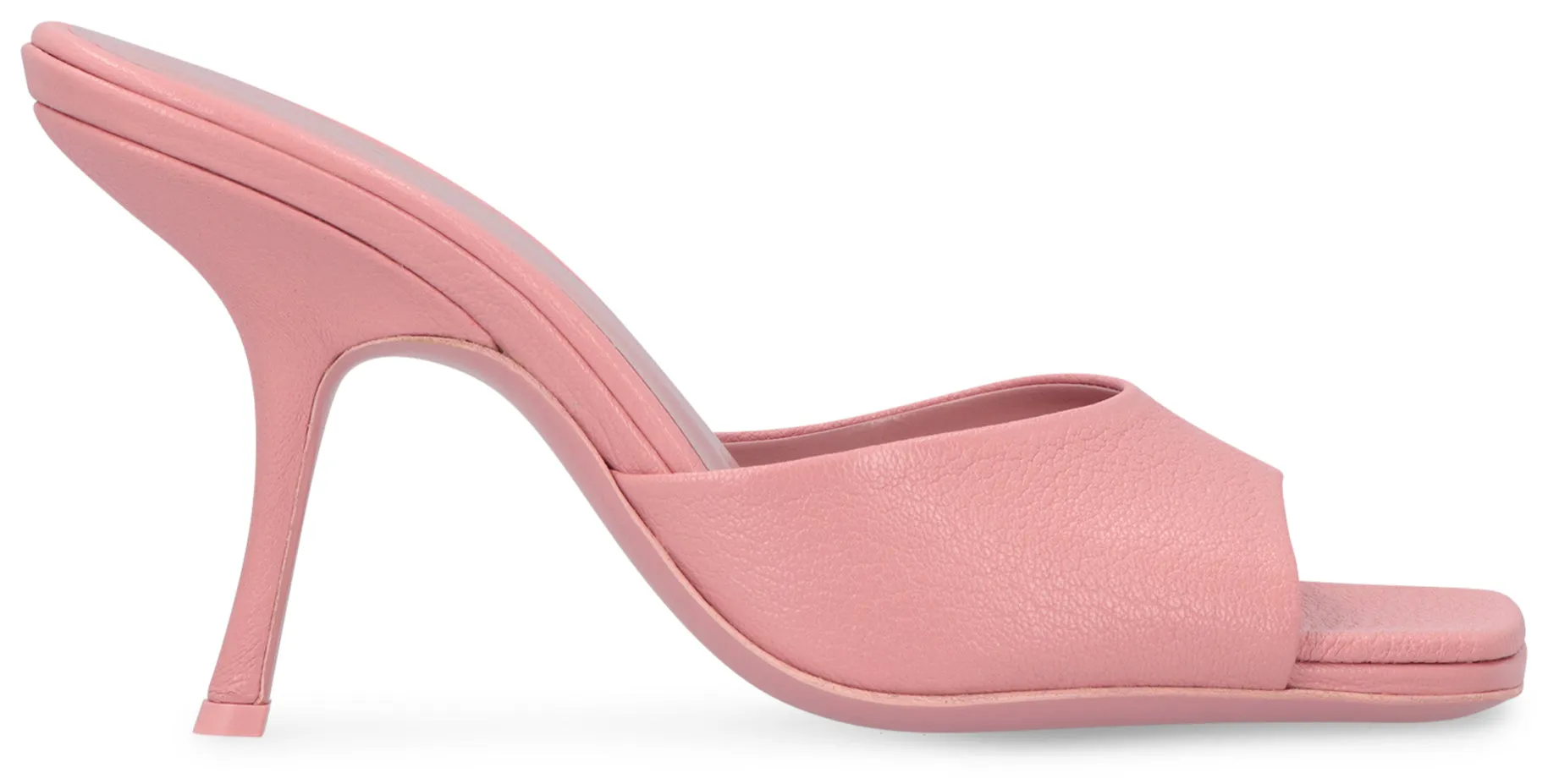 Mora leather mules