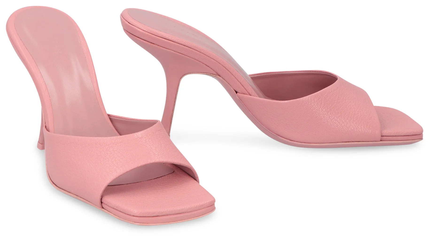 Mora leather mules