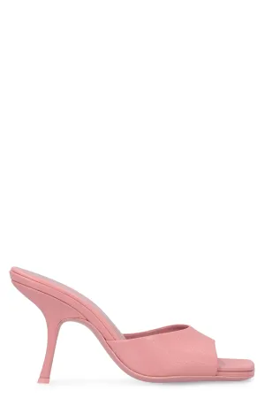 Mora leather mules