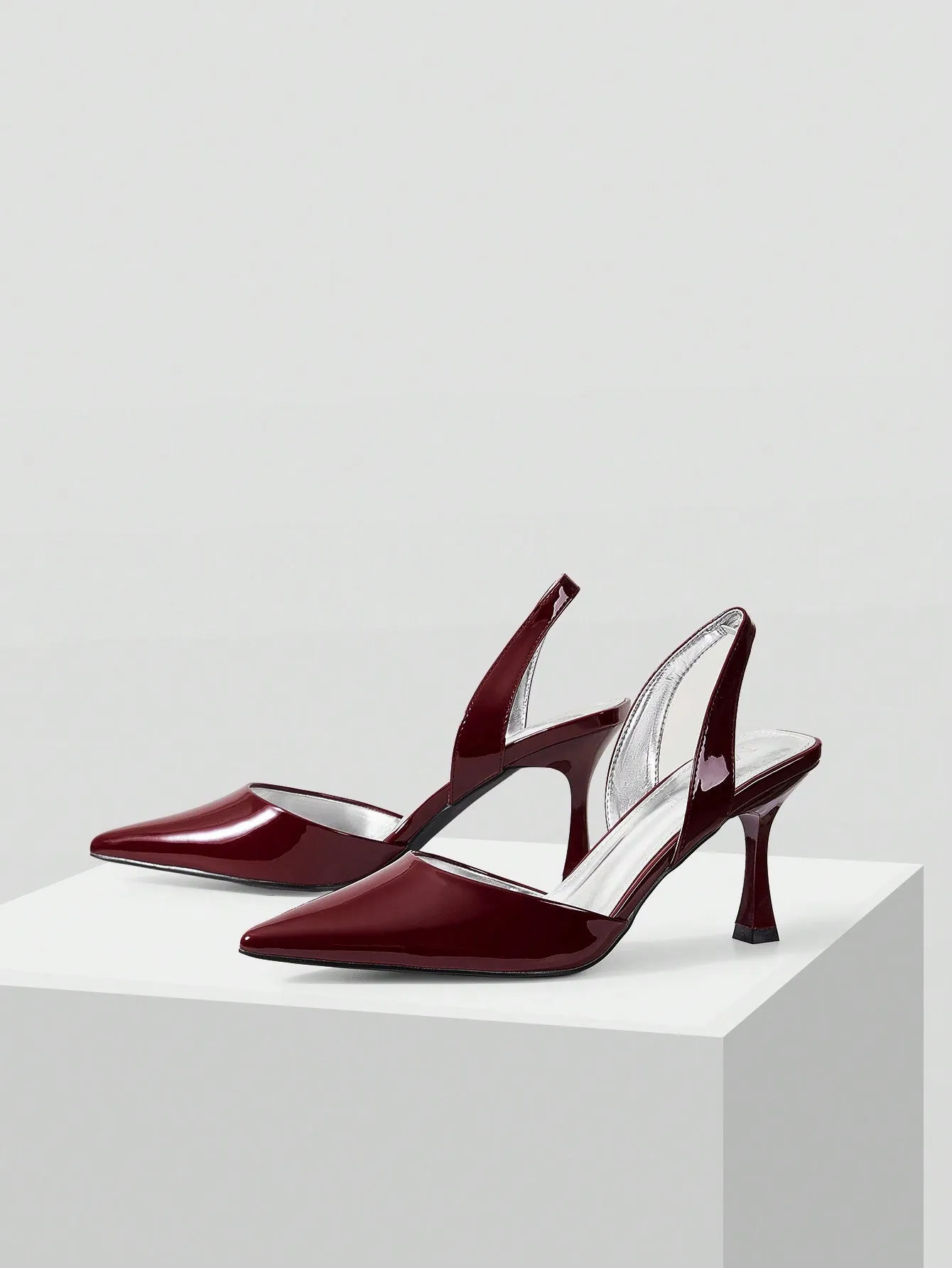 MOTF PREMIUM FASHIONABLE POINTED TOE STILETTO HIGH HEEL WOMEN'S PUMPS