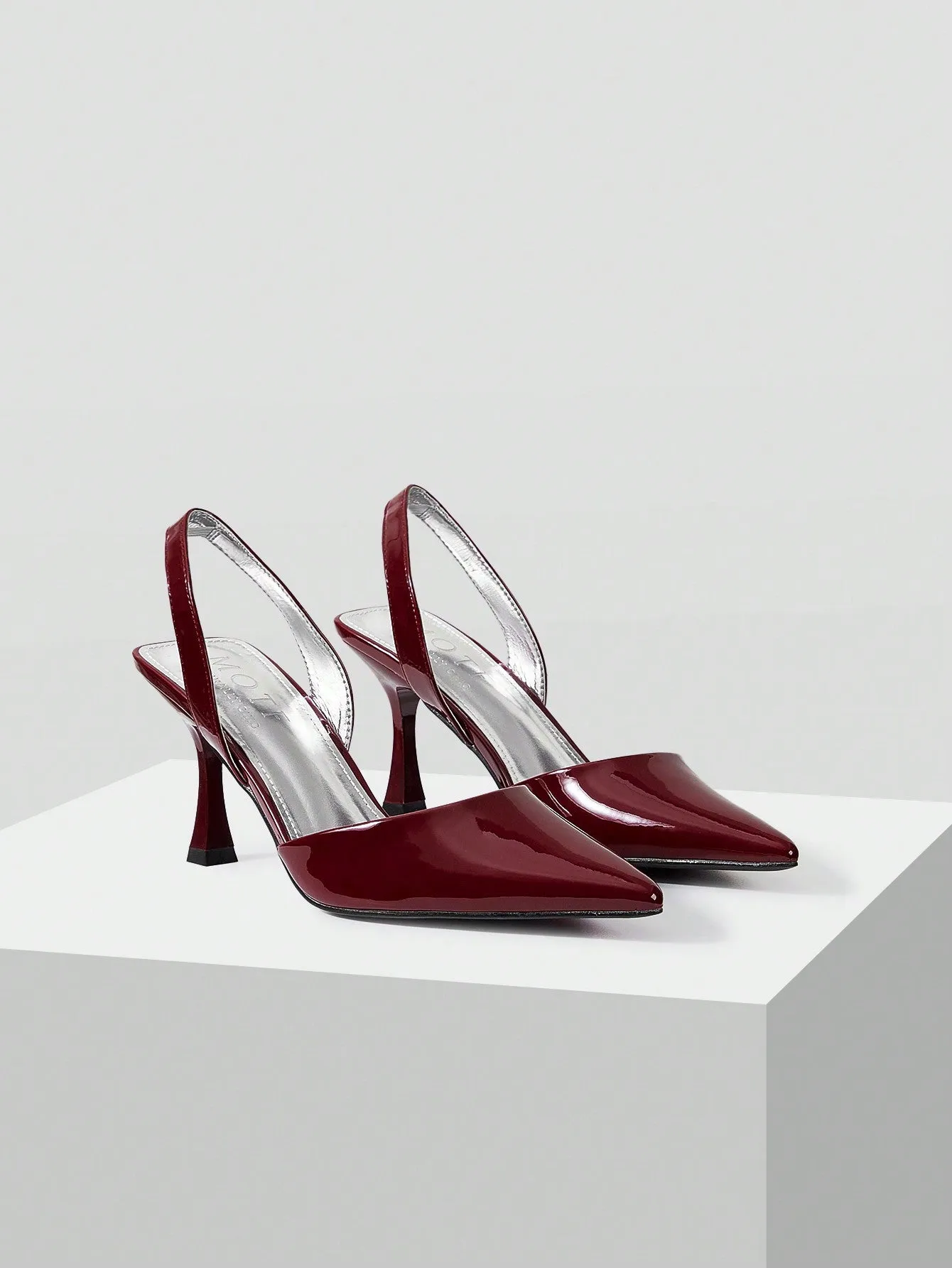 MOTF PREMIUM FASHIONABLE POINTED TOE STILETTO HIGH HEEL WOMEN'S PUMPS