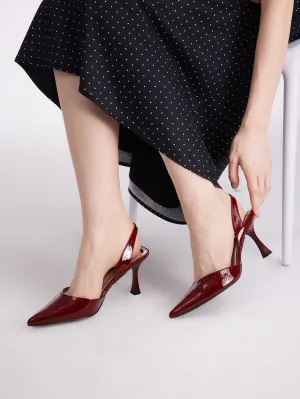 MOTF PREMIUM FASHIONABLE POINTED TOE STILETTO HIGH HEEL WOMEN'S PUMPS