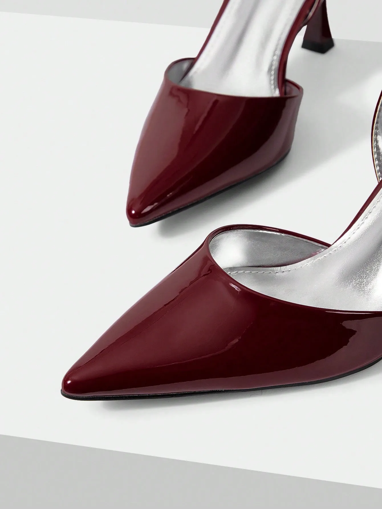 MOTF PREMIUM FASHIONABLE POINTED TOE STILETTO HIGH HEEL WOMEN'S PUMPS