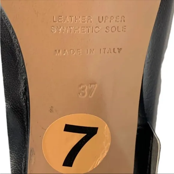 Napoleoni Heeled Black Leather Booties NWT