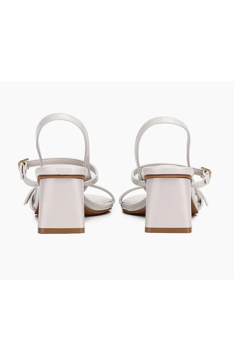 Natalie Strappy Heels (Almond)