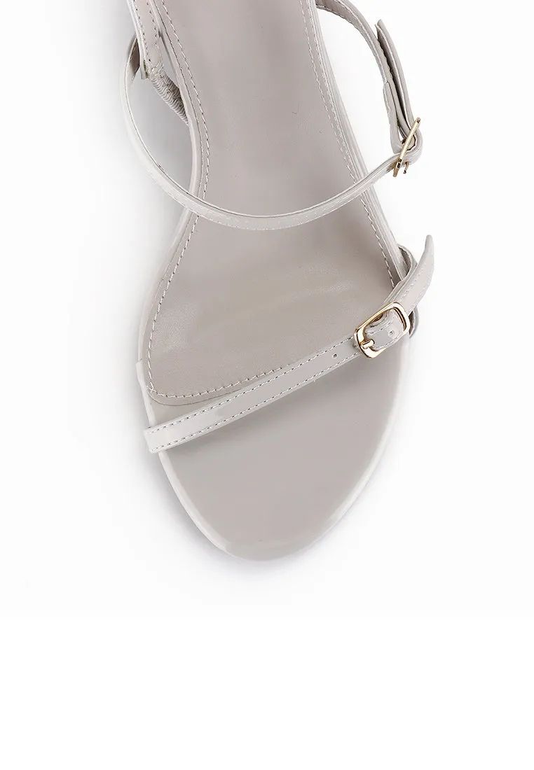 Natalie Strappy Heels (Almond)