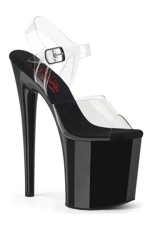 NAUGHTY-808 Clear PVC Sandal