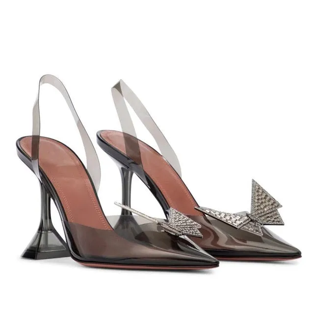 New Pointed Transparent Sandals