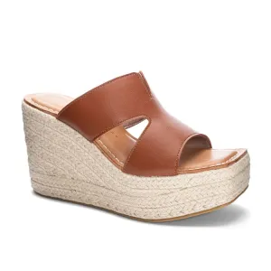 Next Door Wedge - Smooth Tan
