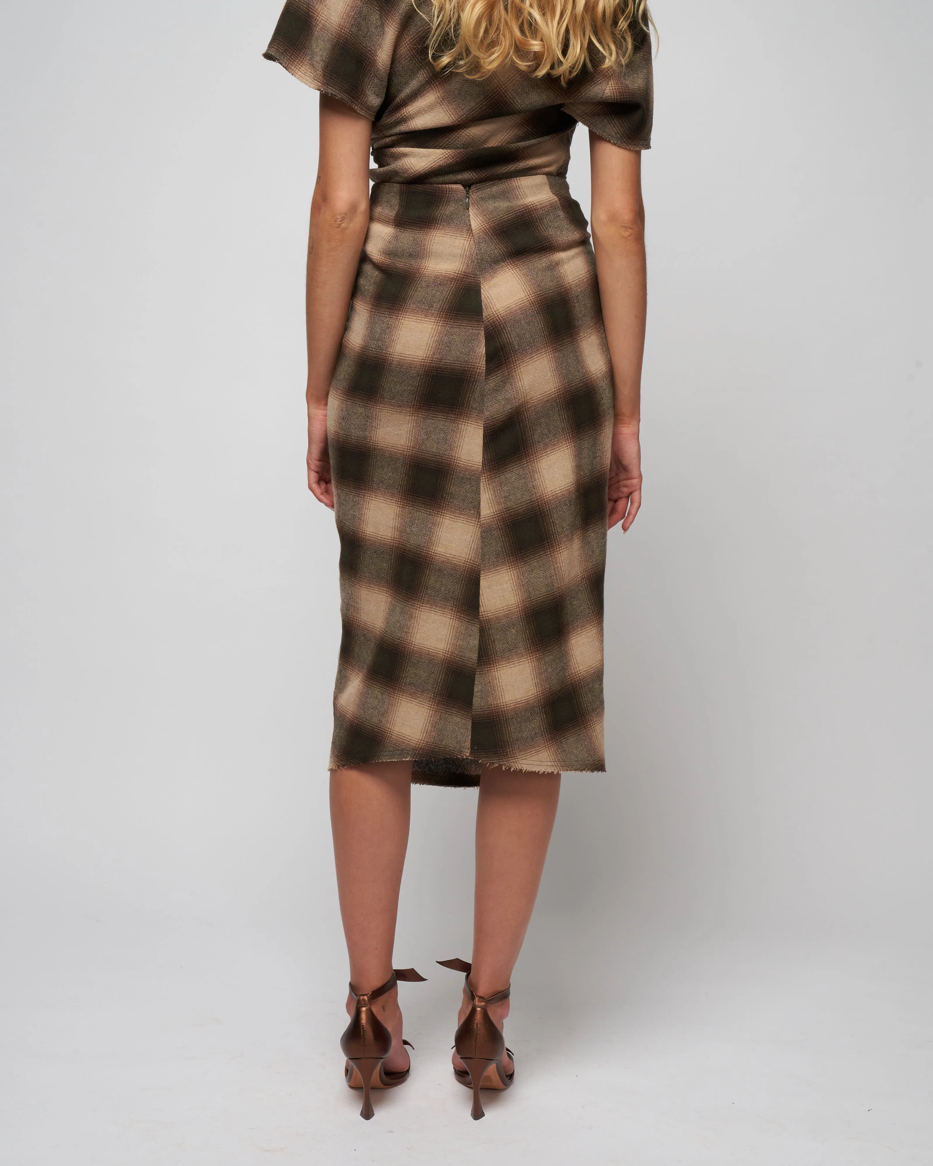 nicole skirt - khaki