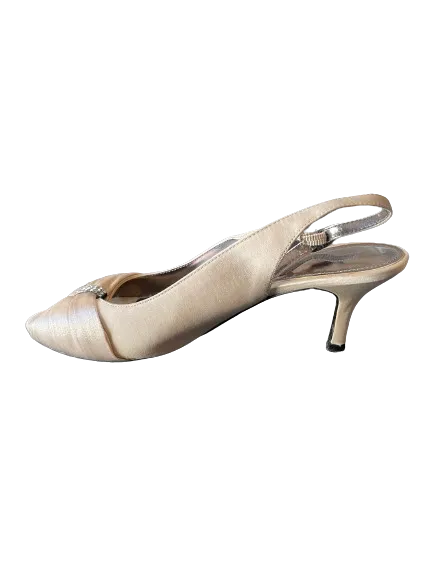 Nina Cream Slingbacks