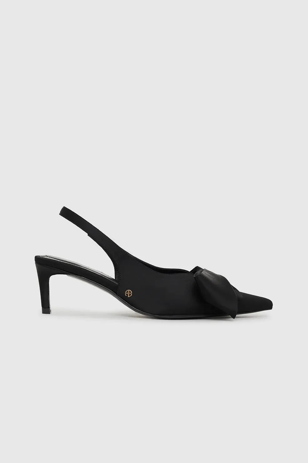 Nina Heels w/Bow Satin