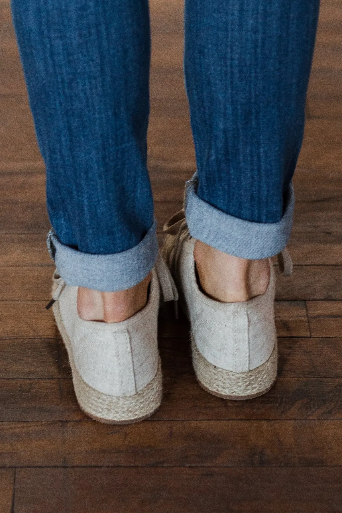 Not Rated Mateo Sneakers- Natural Canvas