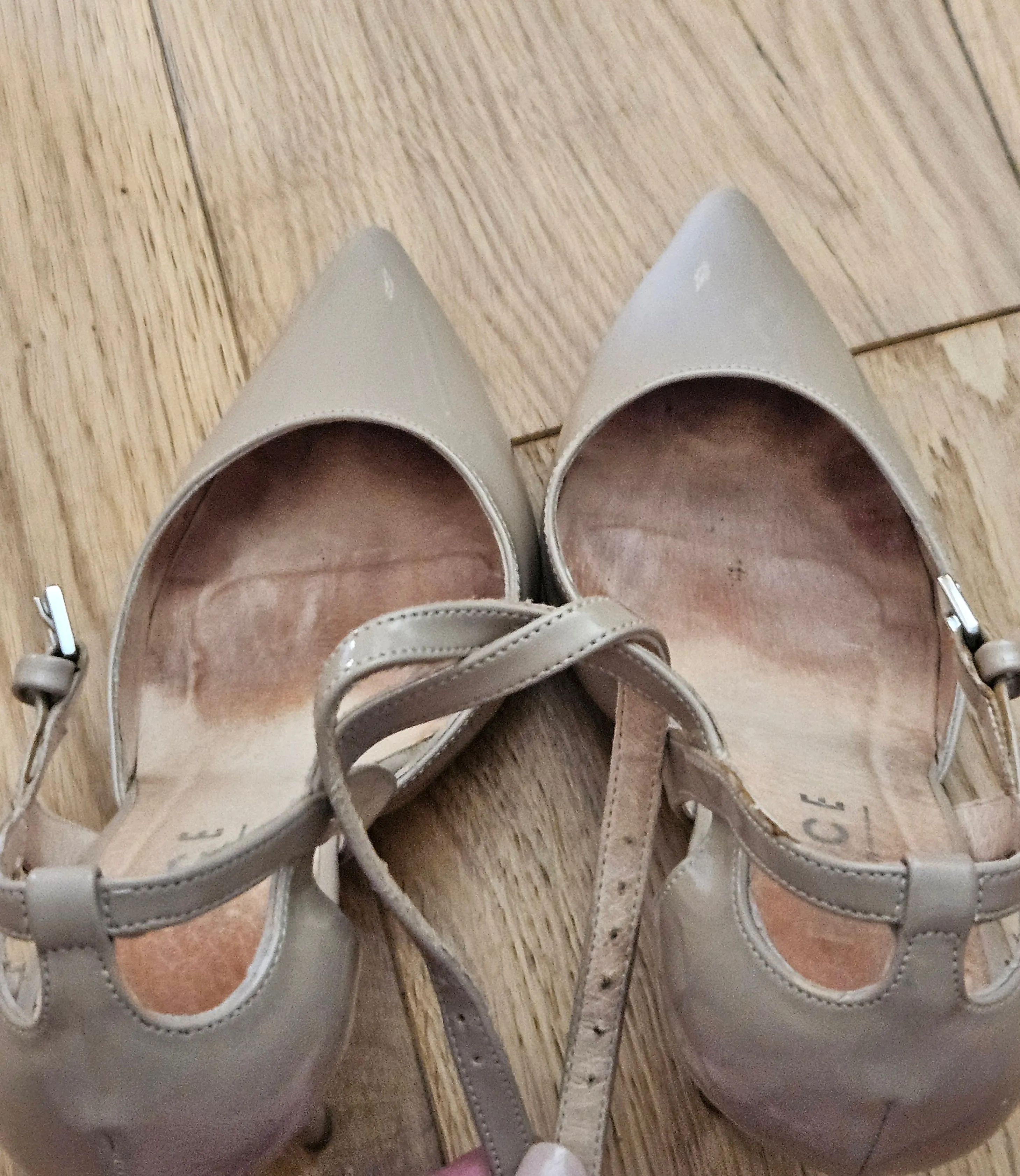 Nude stunning Strappy Heels - UK5