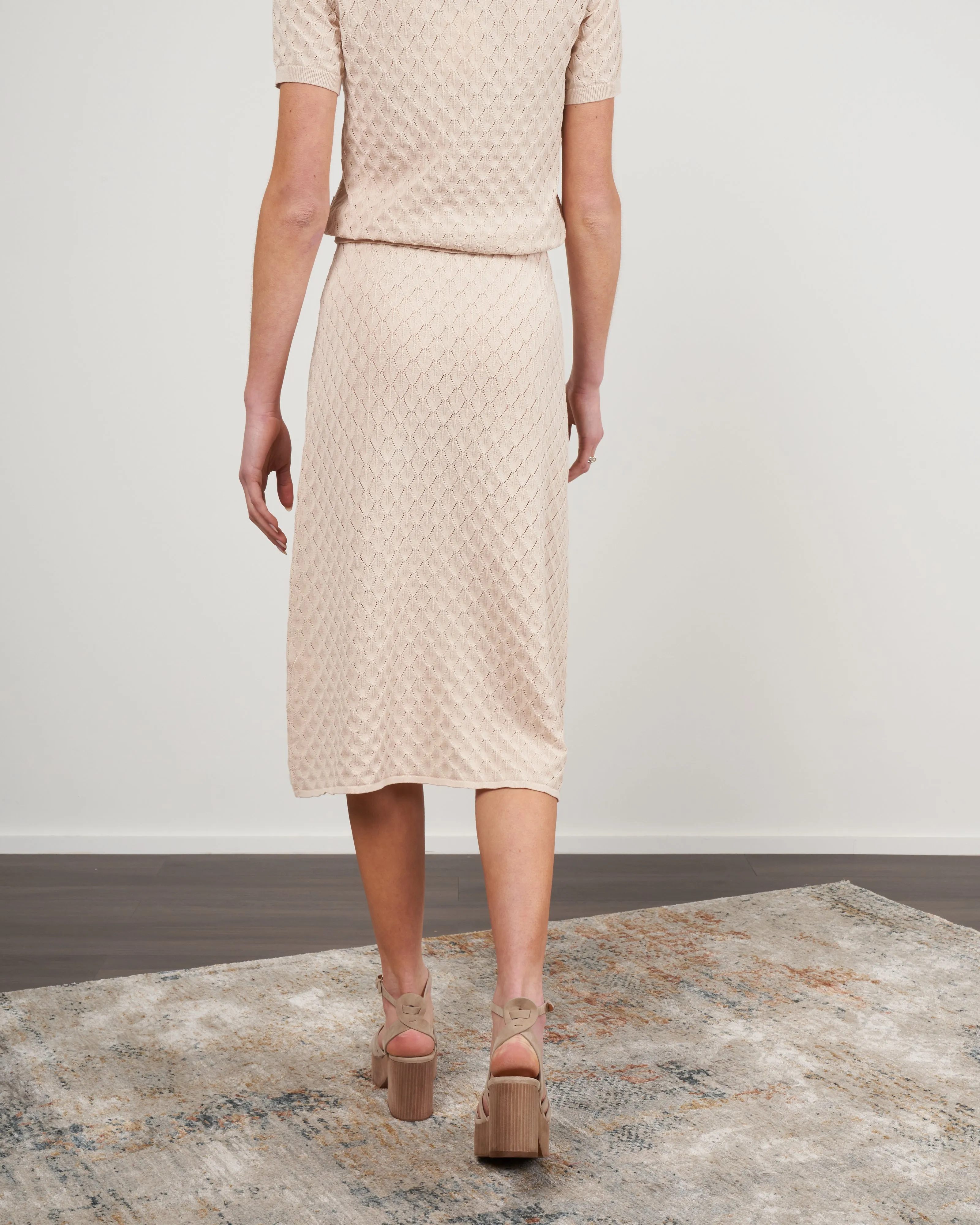 perry skirt - buttermilk