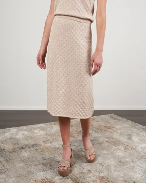 perry skirt - buttermilk