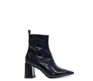 Philipp Plein Women's Blue Patent Ankle Boot 70 JH030