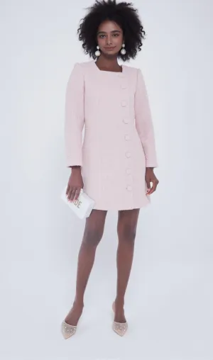 Pink Tweed Birkley Dress