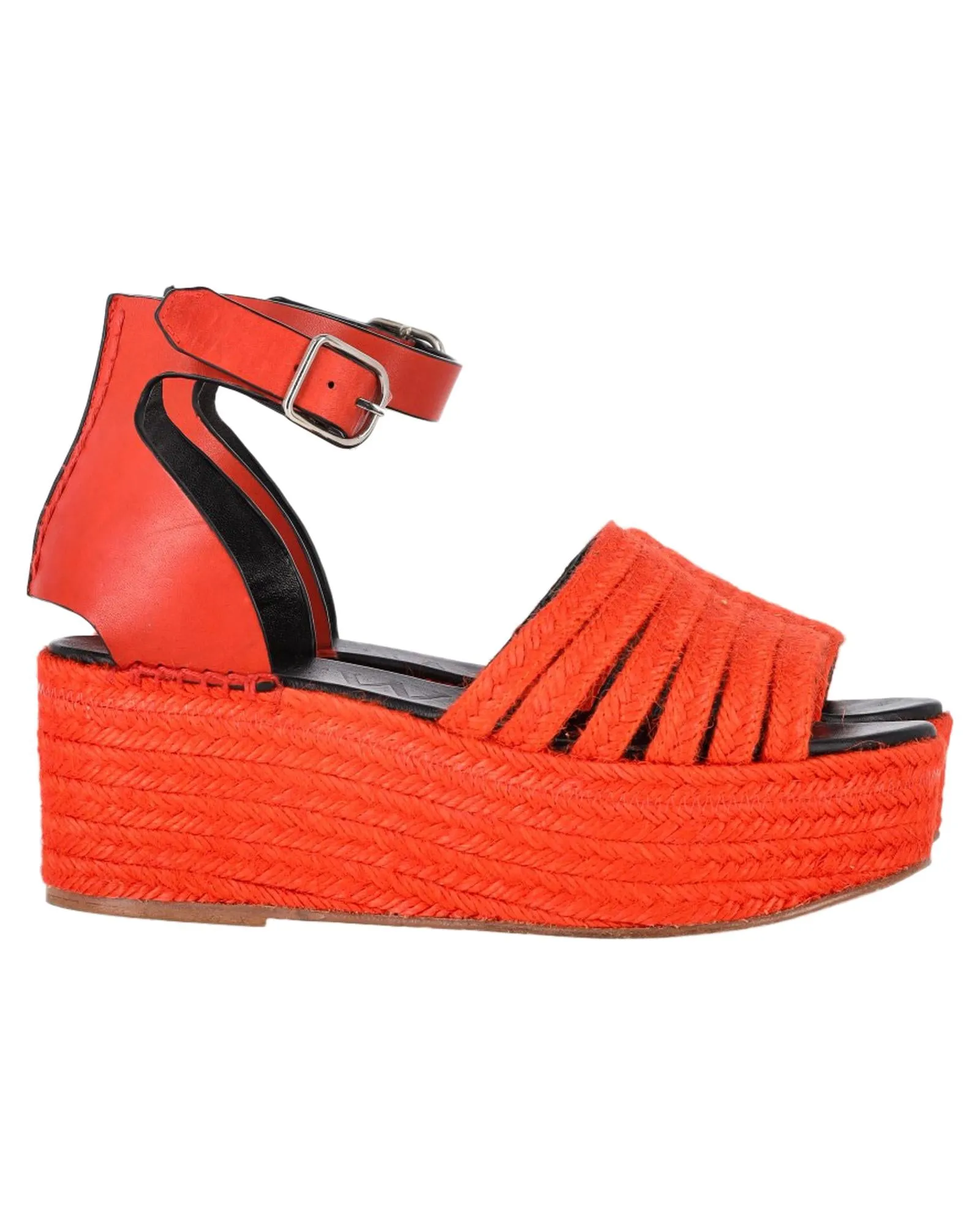 Platform Wedge Sandals Jute