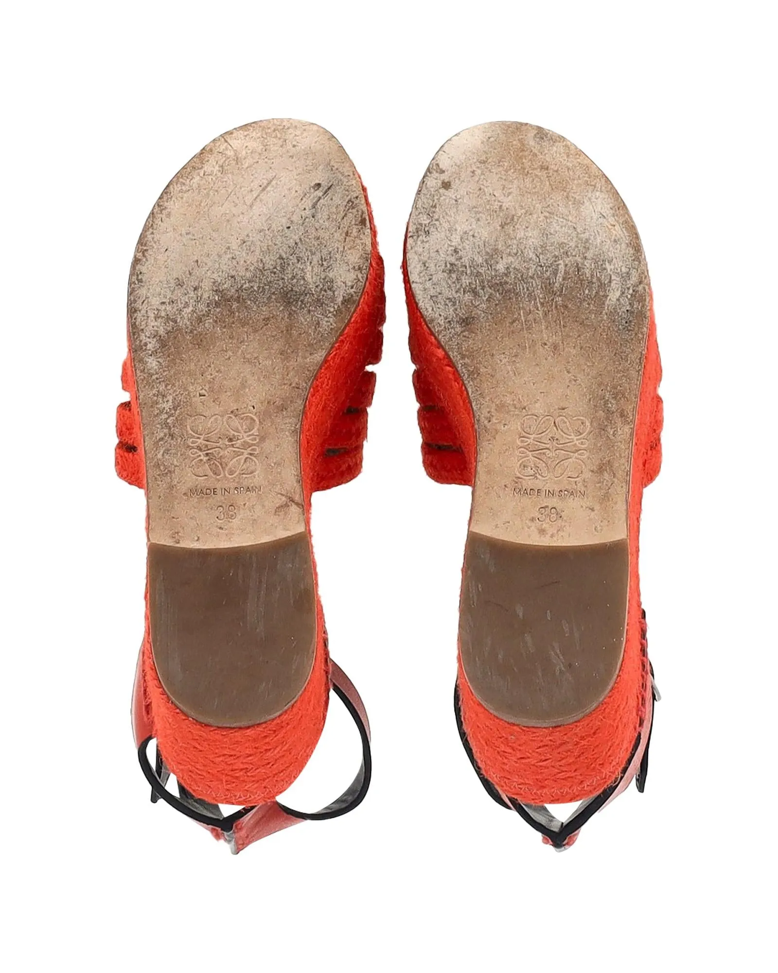 Platform Wedge Sandals Jute